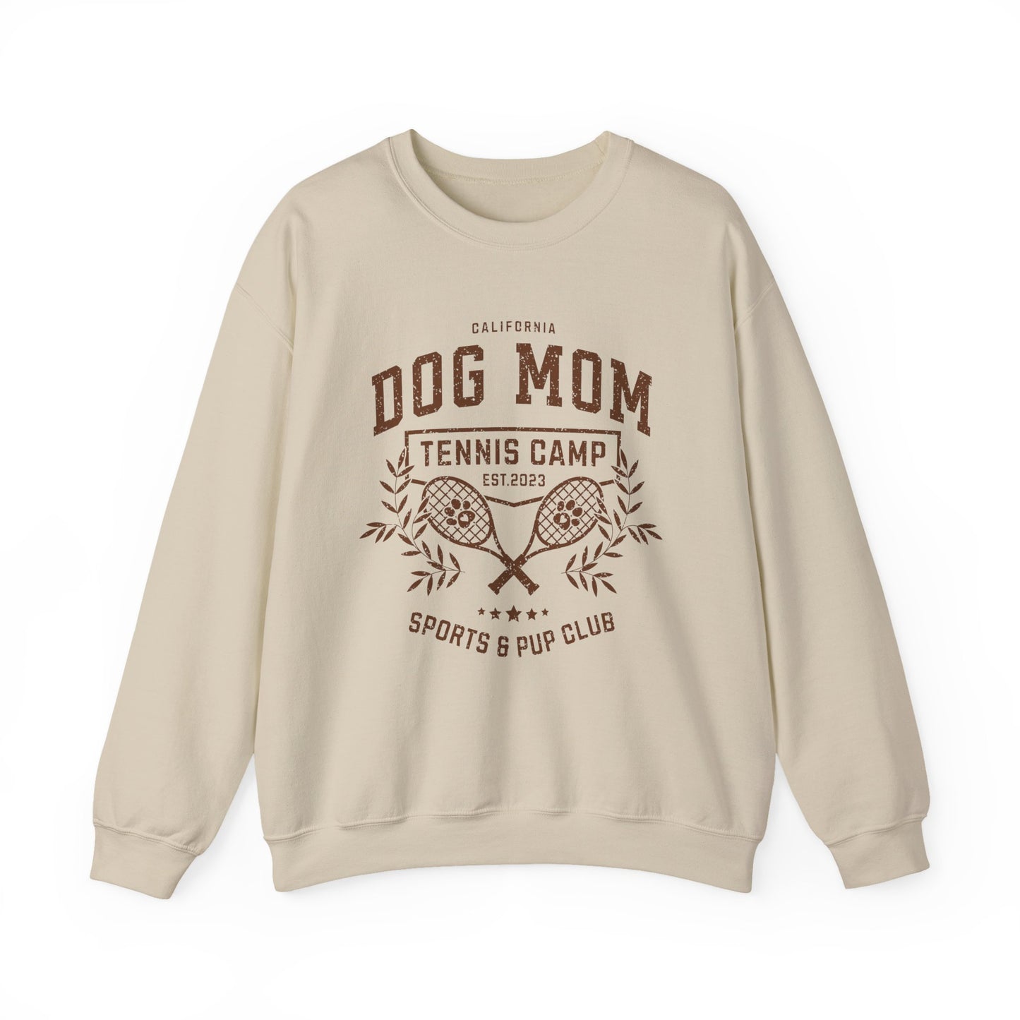 Vintage Dog Mom Tennis Camp Sweater – Dog Lover Apparel