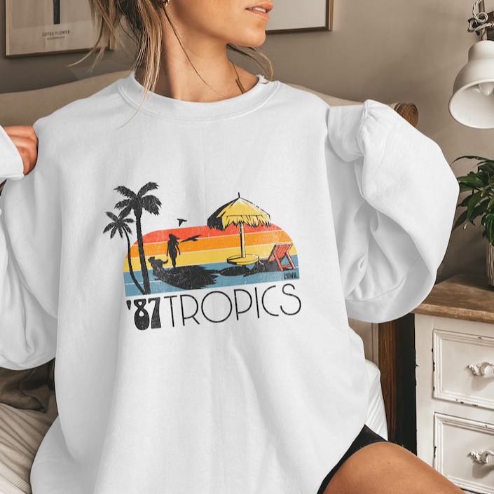 Dog Mom Tropics Sweatshirt