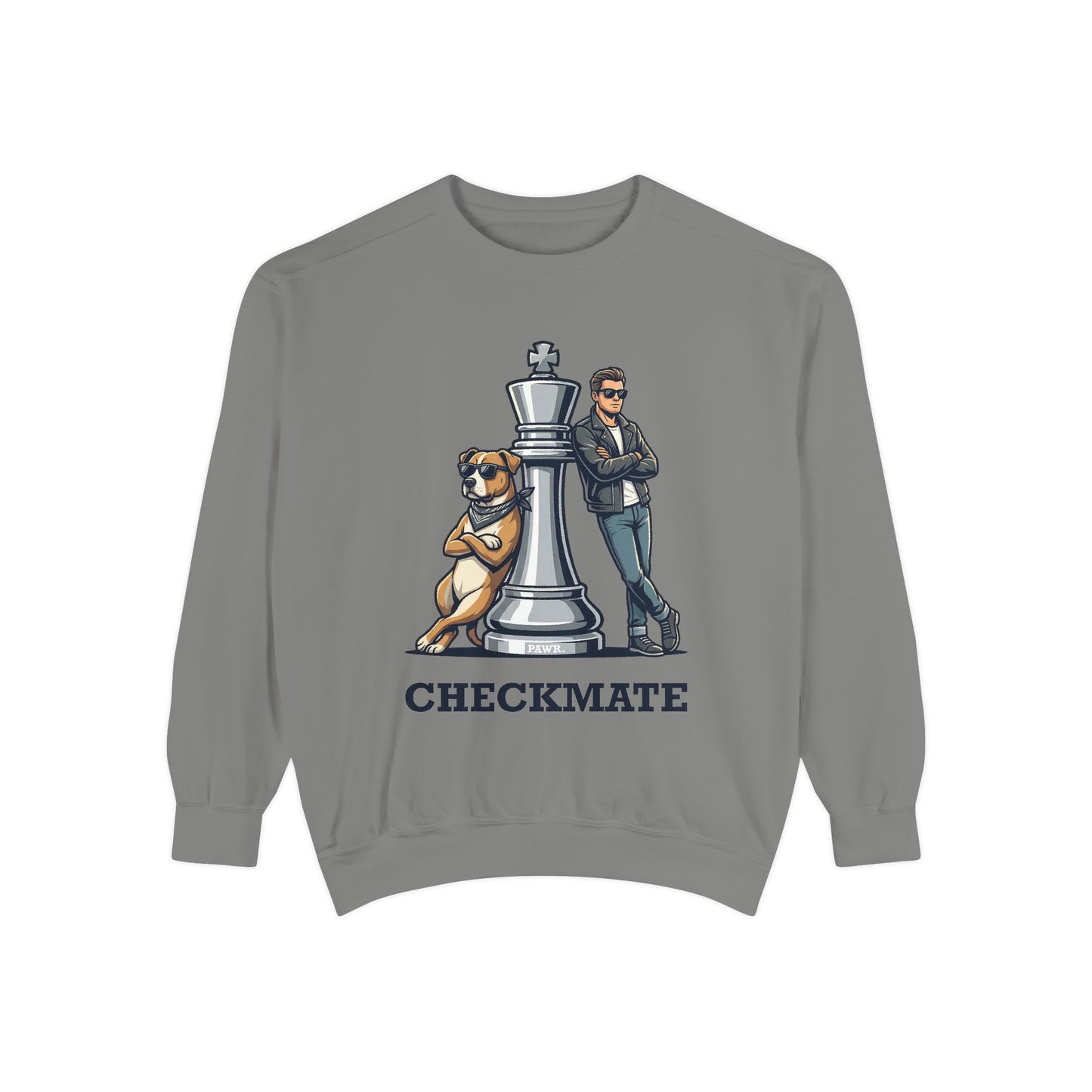 CHECKMATE Dog Dad Sweatshirt