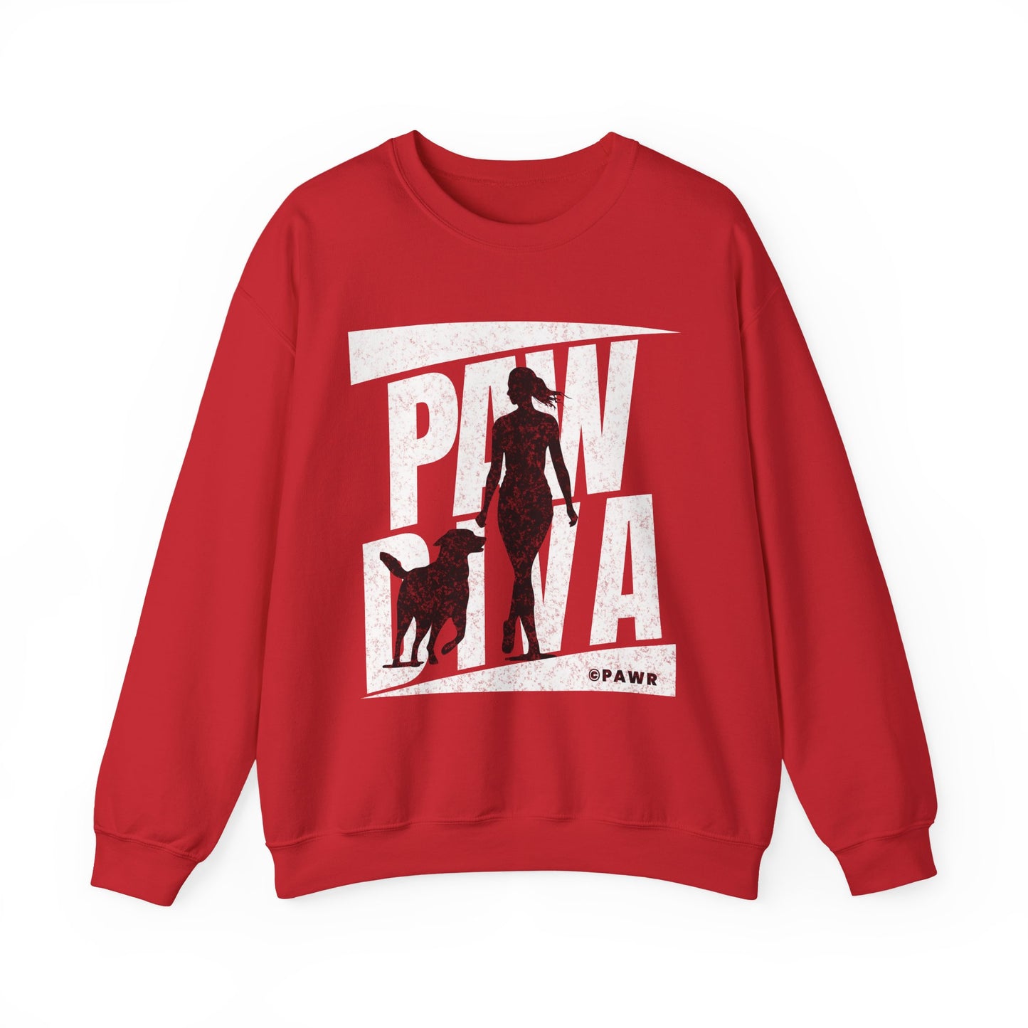 Paw Diva Dog Mom Graphic Sweatshirt