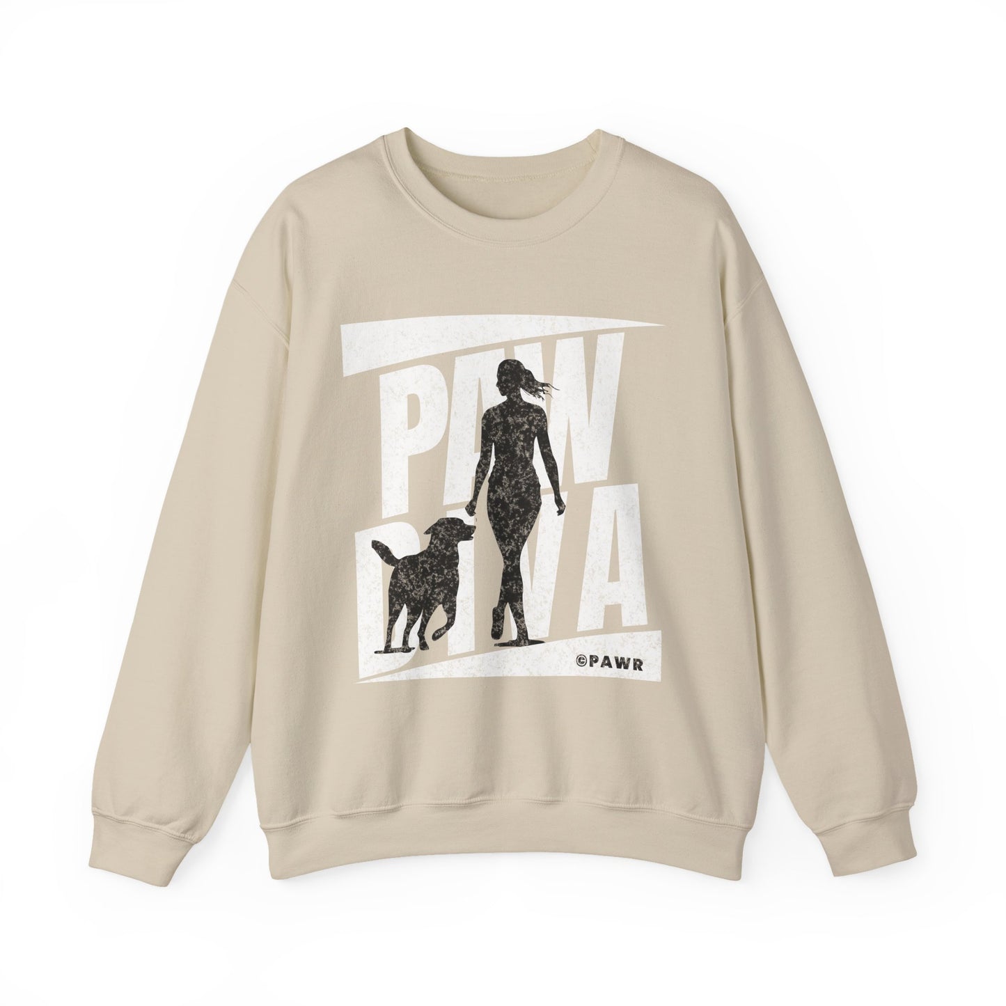 Paw Diva Dog Mom Graphic Sweatshirt