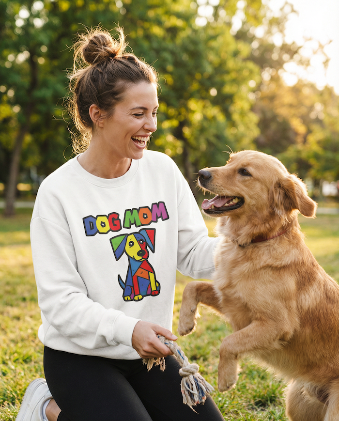 Dog Mom Retro Gamer Edition