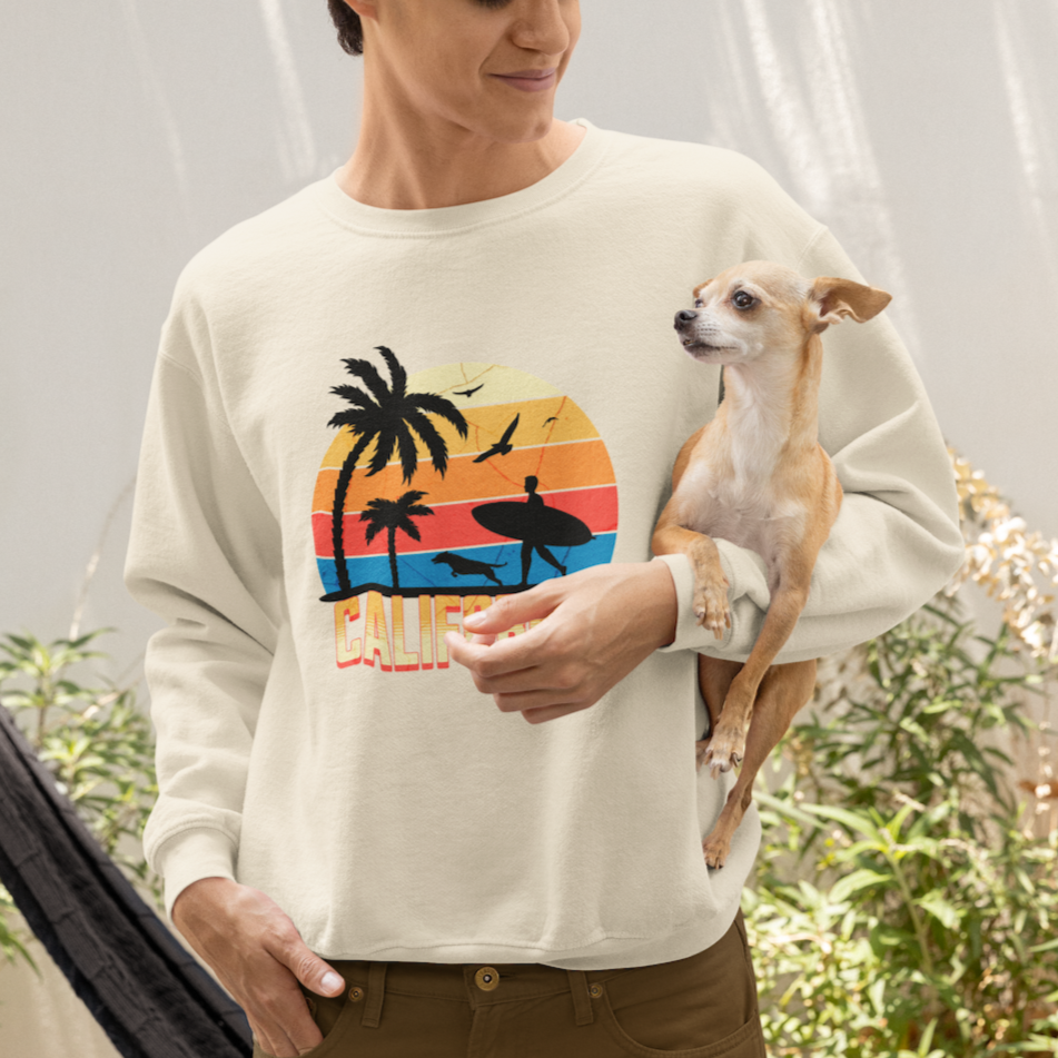 California Dog N Surf Sweatshirt